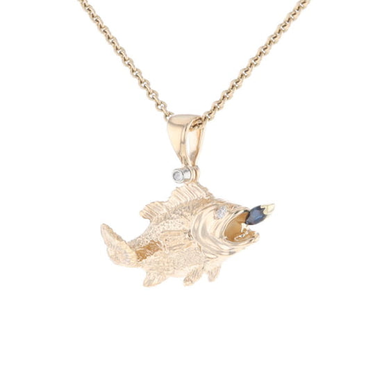 Large Mouth Bass Pendant