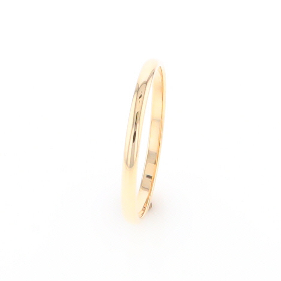 Thin Gold Wedding Band