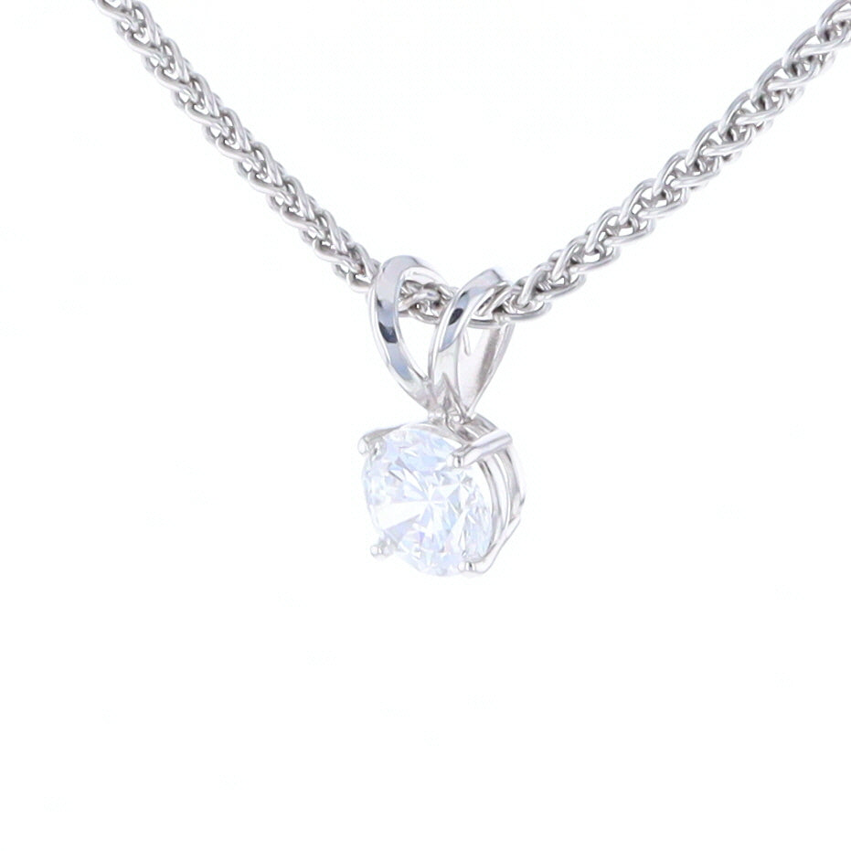 Lab Grown Diamond Solitaire Pendant