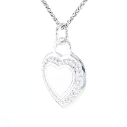 Judith Ripka Beaded Heart Pendant