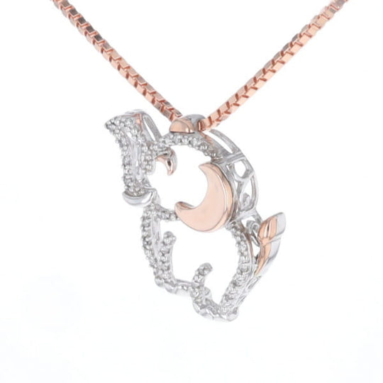 Elephant Diamond Pendant