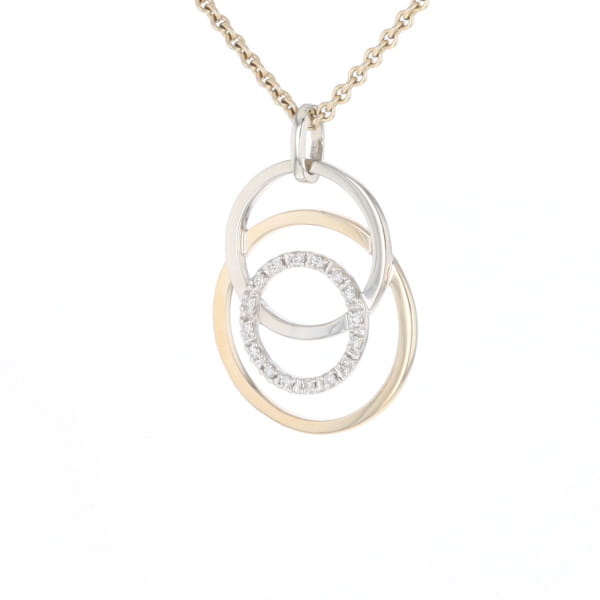 Two-Tone Interlocking Pendant