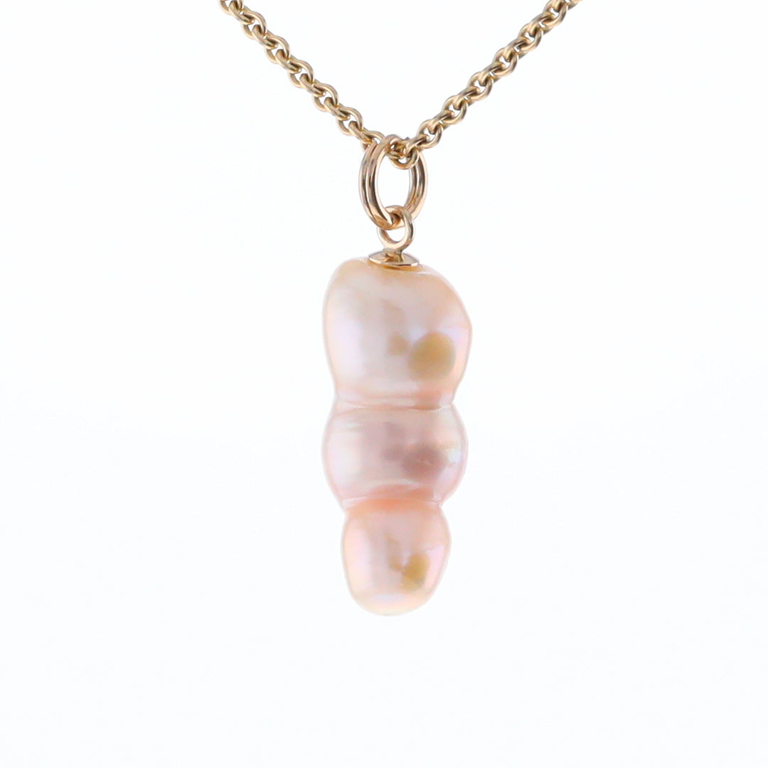 Baroque Triple Pearl Pendant