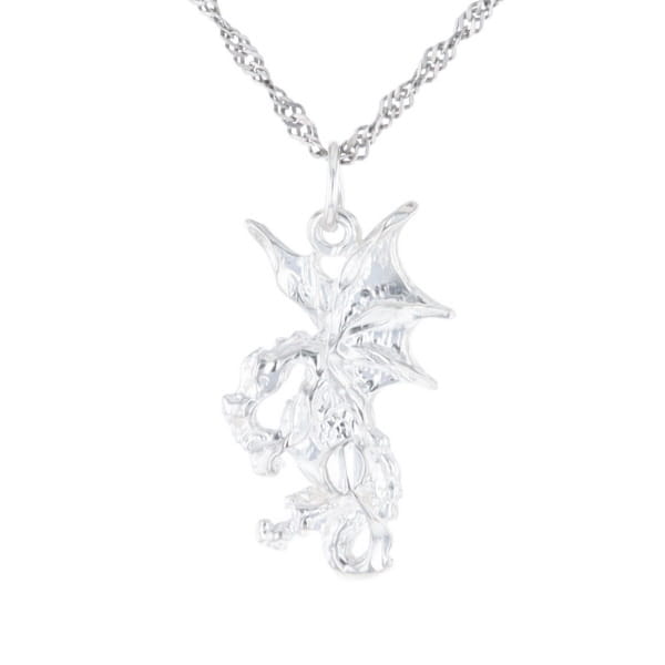 Silver Dragon Pendant