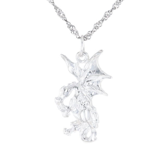 Silver Dragon Pendant