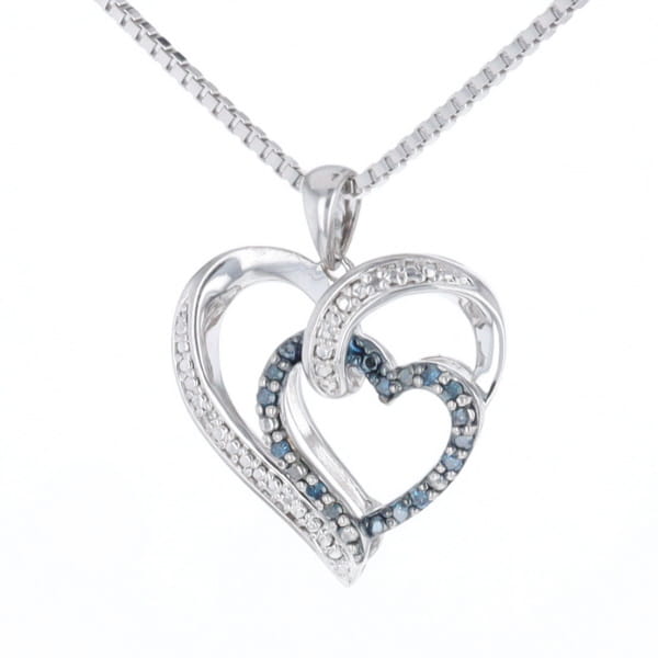 Double Open Heart Pendant
