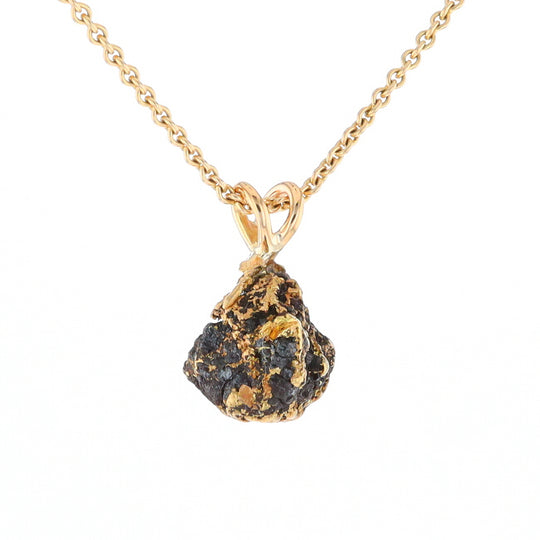 Natural Gold Nugget Pendant