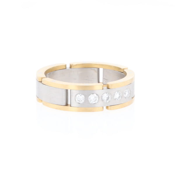 Moveable Men's 5 Diamond Ring