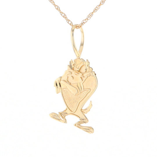 Gold Tasmanian Devil Charm