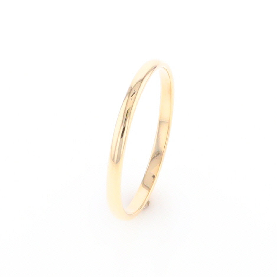 Thin Gold Wedding Band