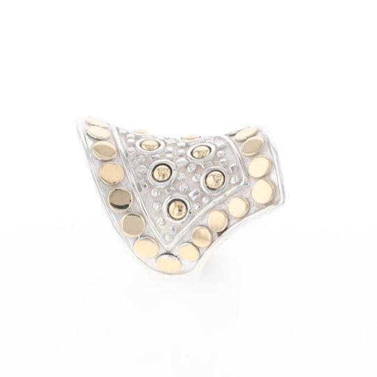John Hardy Two-Tone Curved Ring
