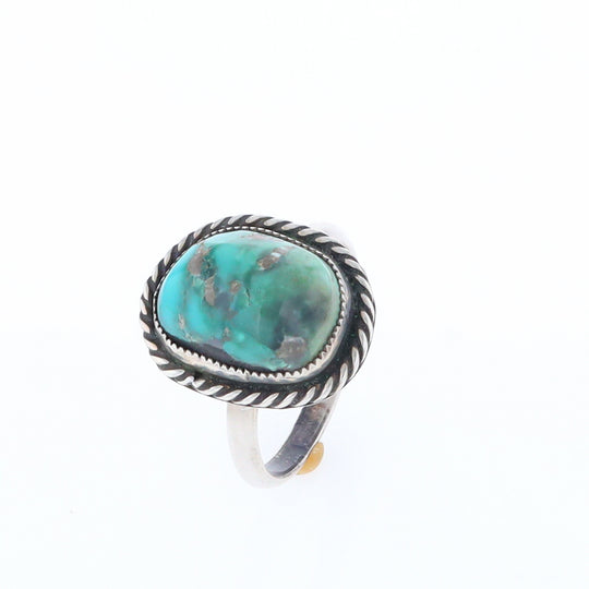 Bezel Set Turquoise Ring