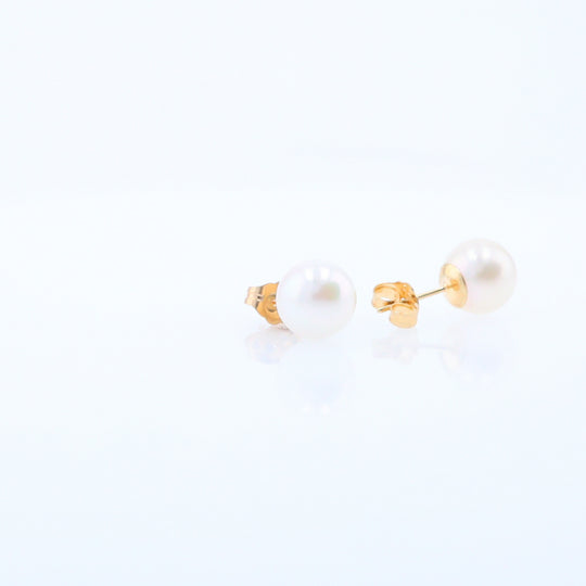 Pearl Stud Earrings