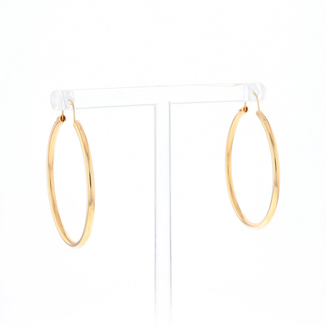 Gold Hoop Earrings