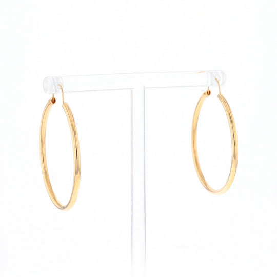 Gold Hoop Earrings