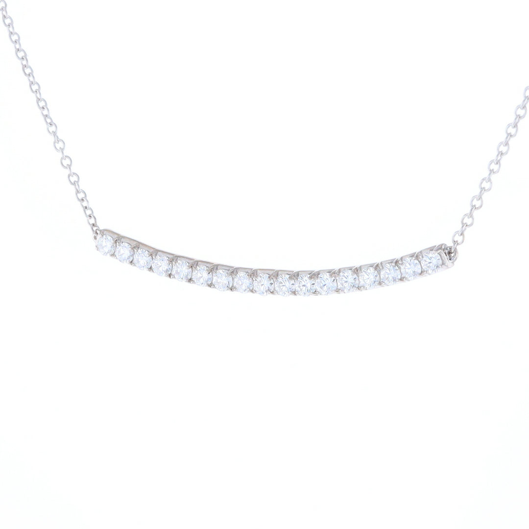 Diamond Bar Necklace