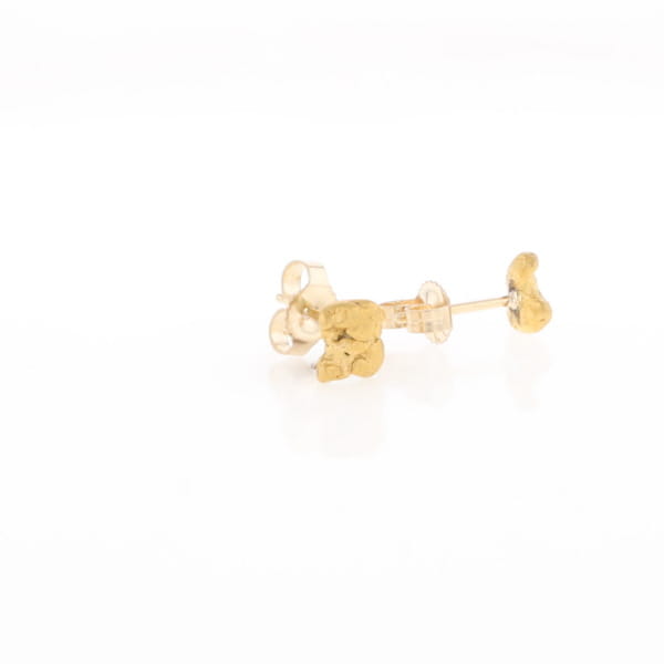 Natural Gold Nugget Earrings