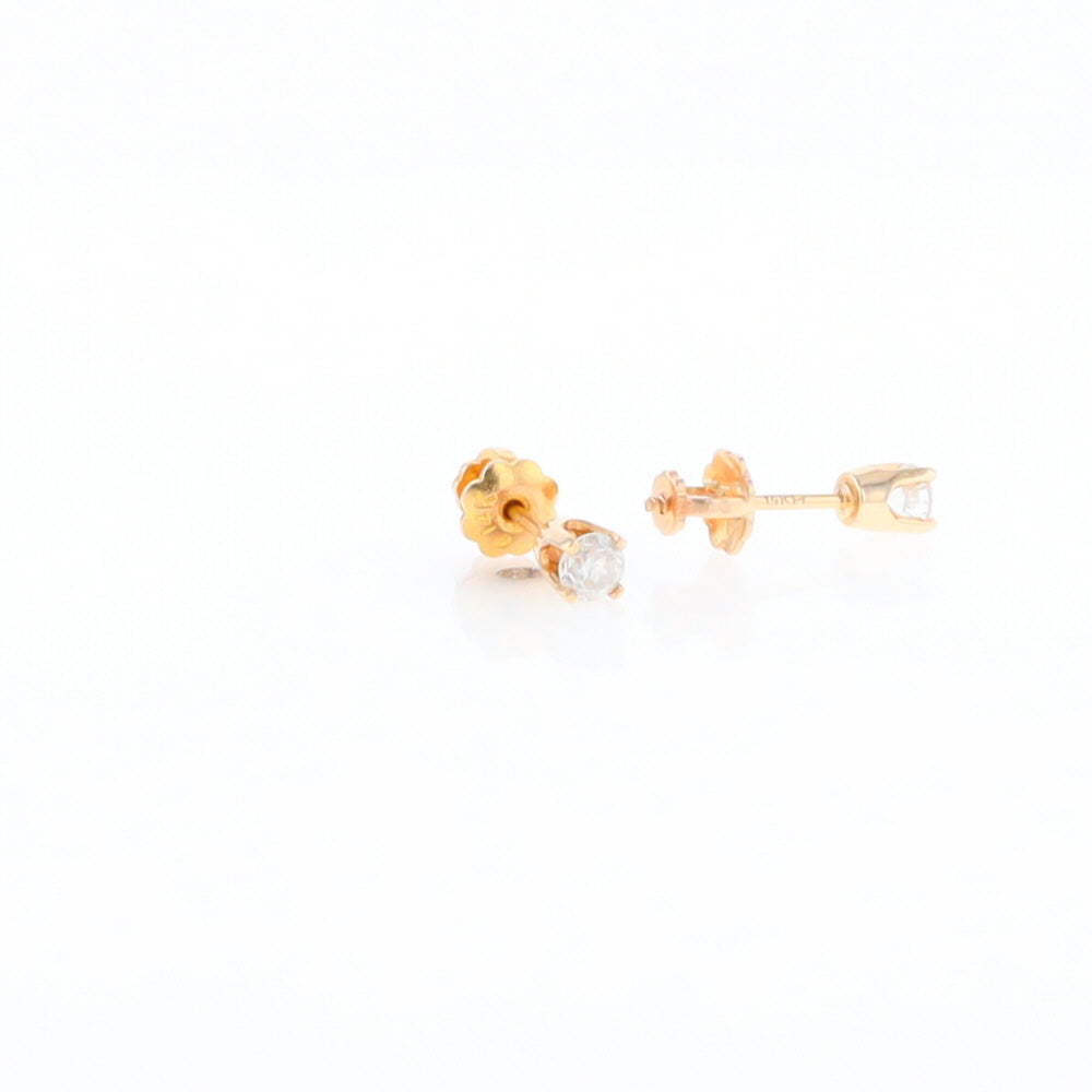 0.18ctw Diamond Screw Back Stud