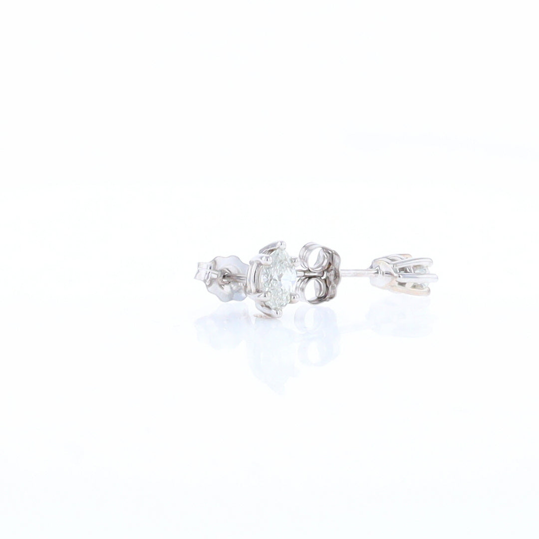 0.51ct Marquise Diamond Studs