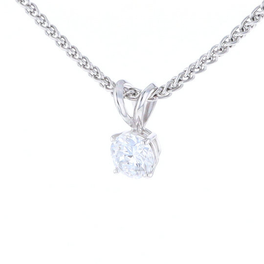 Lab Grown Diamond Solitaire Pendant