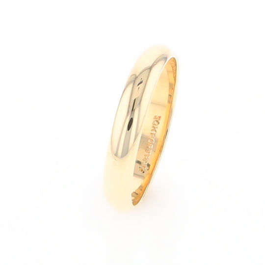 Plain Gold Men's Wedding Band