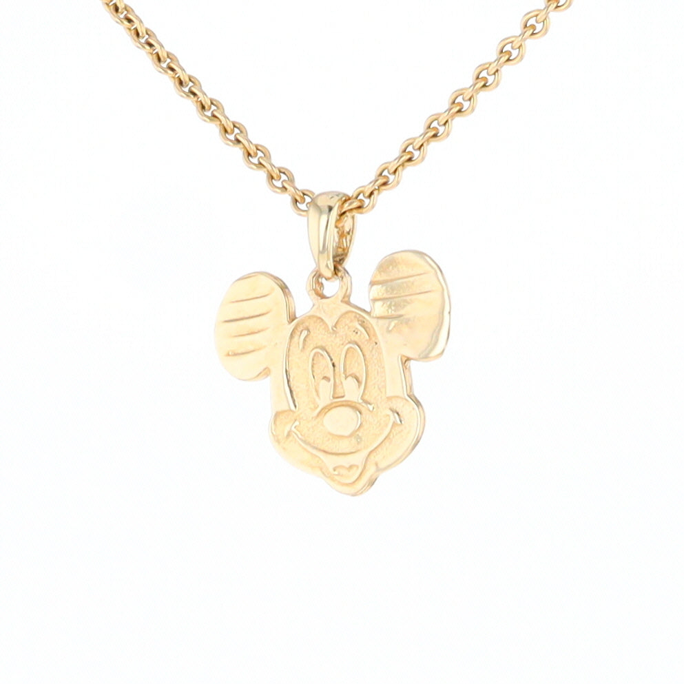 Gold Mickey Mouse Charm