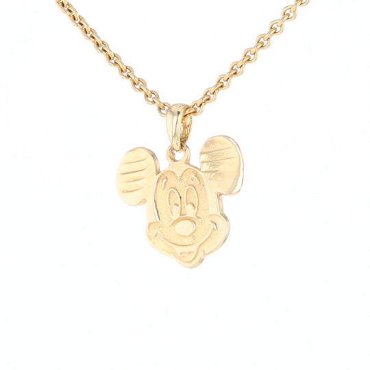 Gold Mickey Mouse Charm