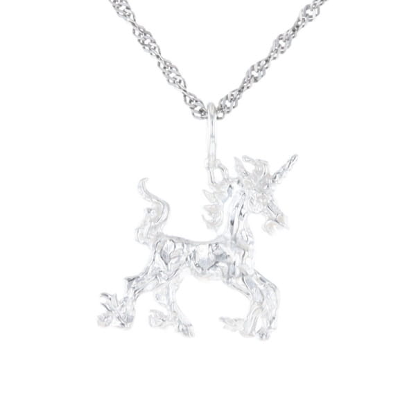 Silver Unicorn Pendant