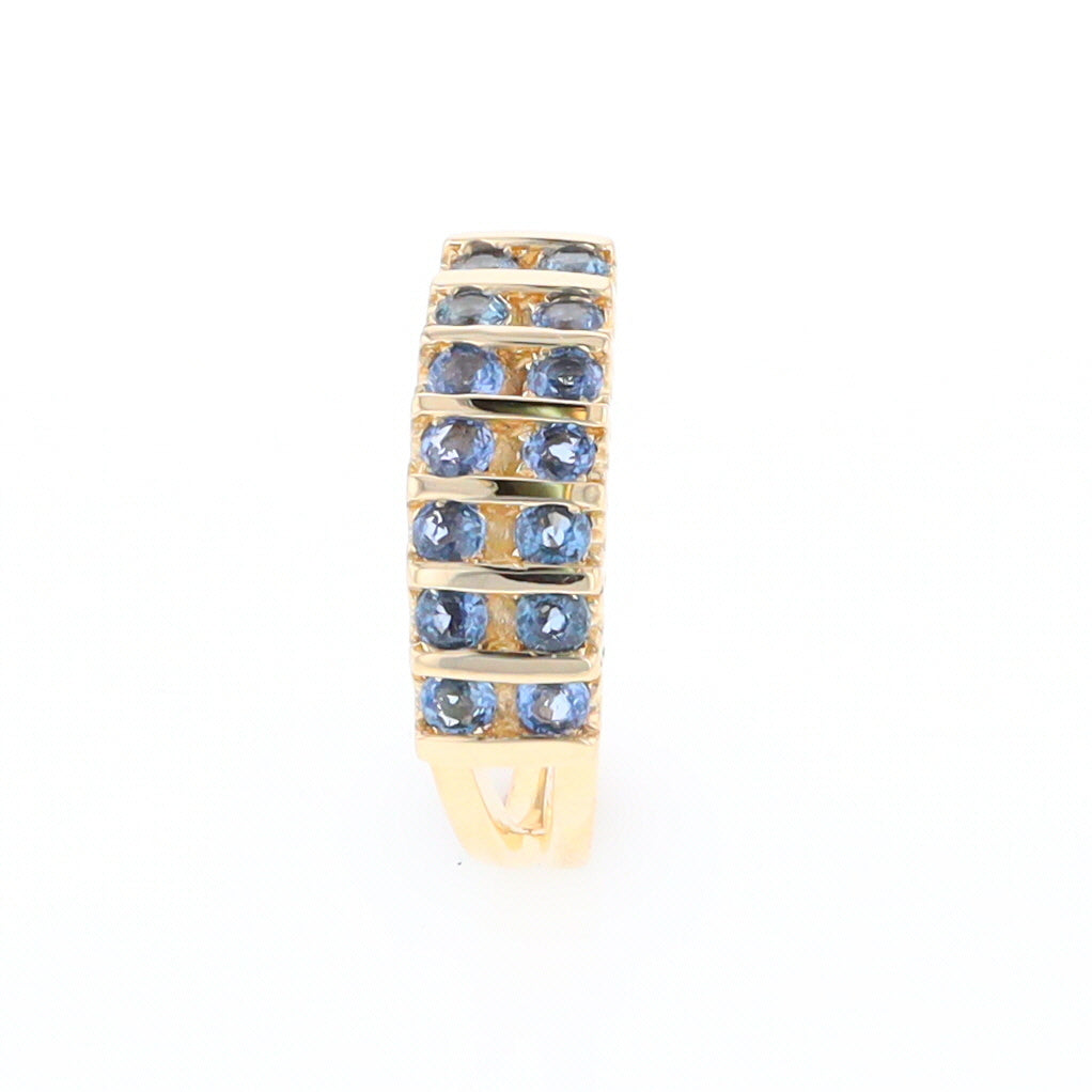 Channel Set Sapphire Ring