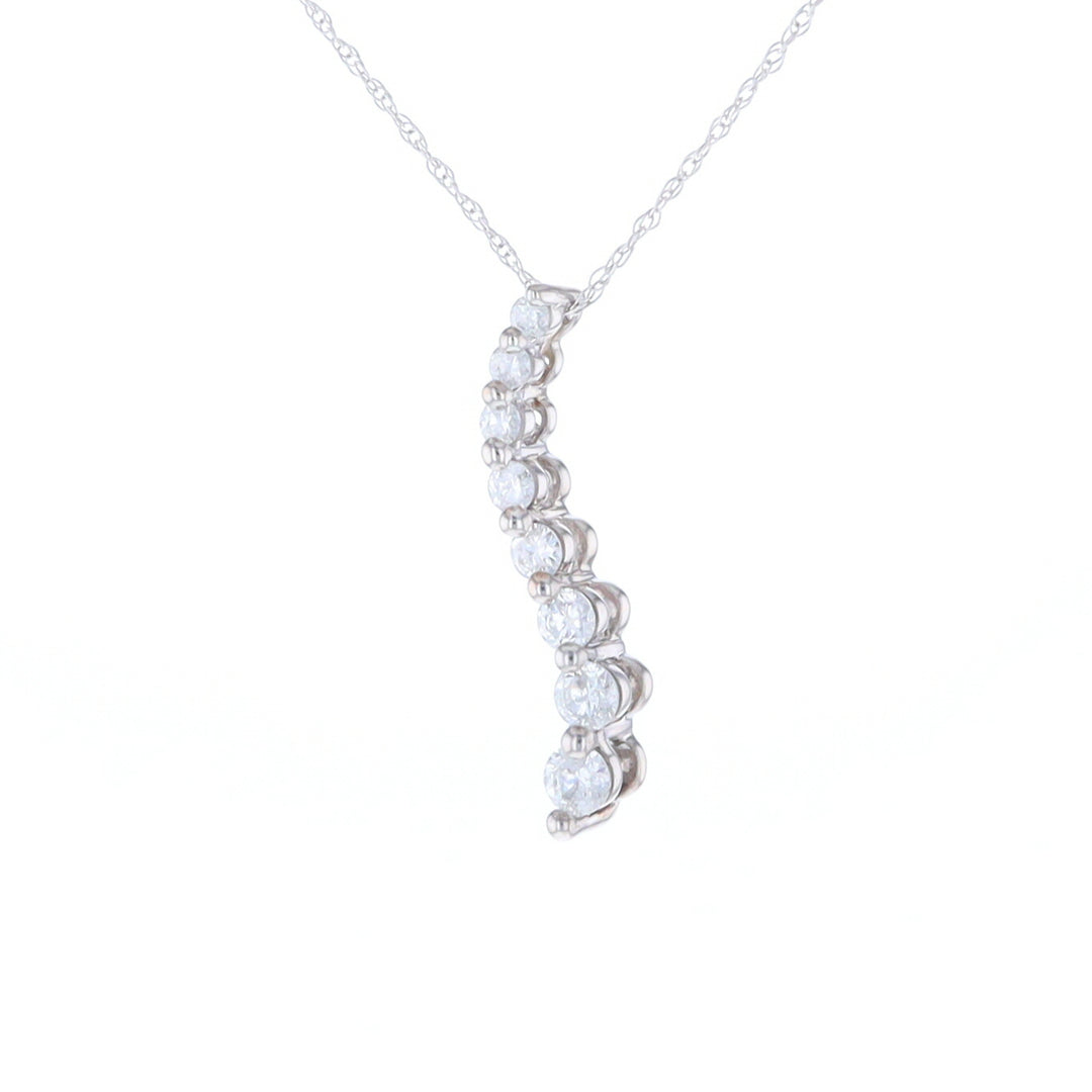 Diamond Journey Slide Necklace