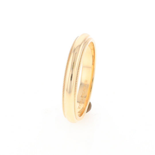 Milgrain Standard Fit Wedding Band