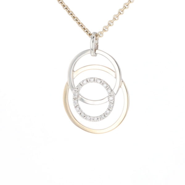 Two-Tone Interlocking Pendant