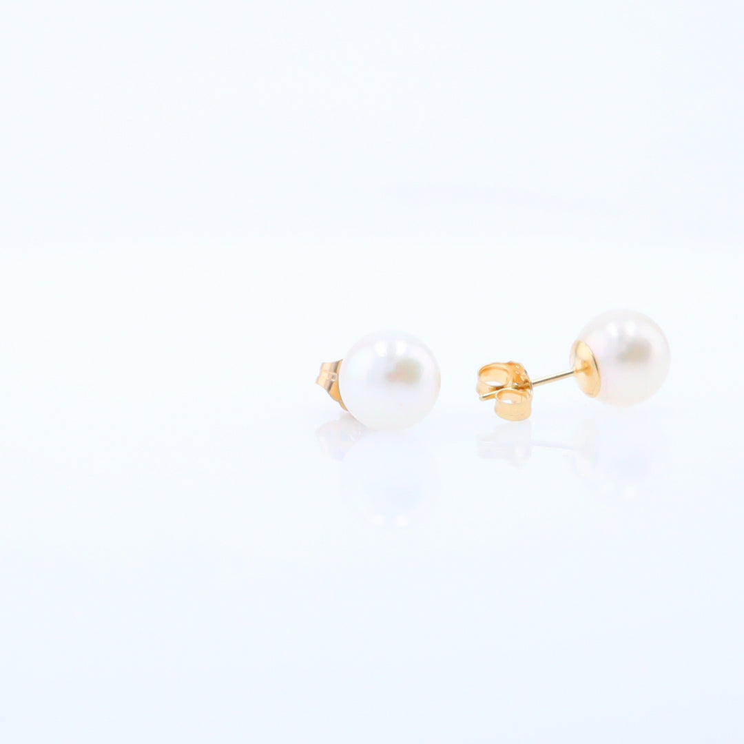 Pearl Stud Earrings