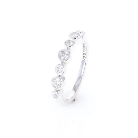 7-Stone Bezel Set Diamond ring