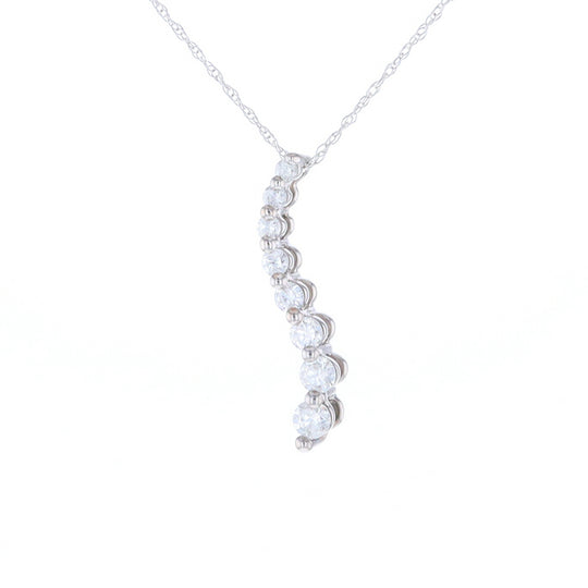 Diamond Journey Slide Necklace