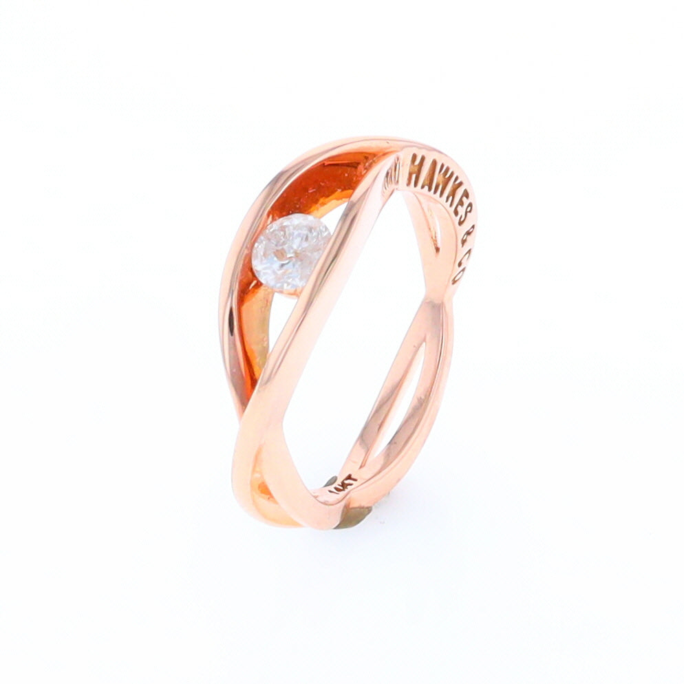 Entwined Bands of Love Ring (Ready to Ship)