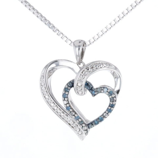 Double Open Heart Pendant