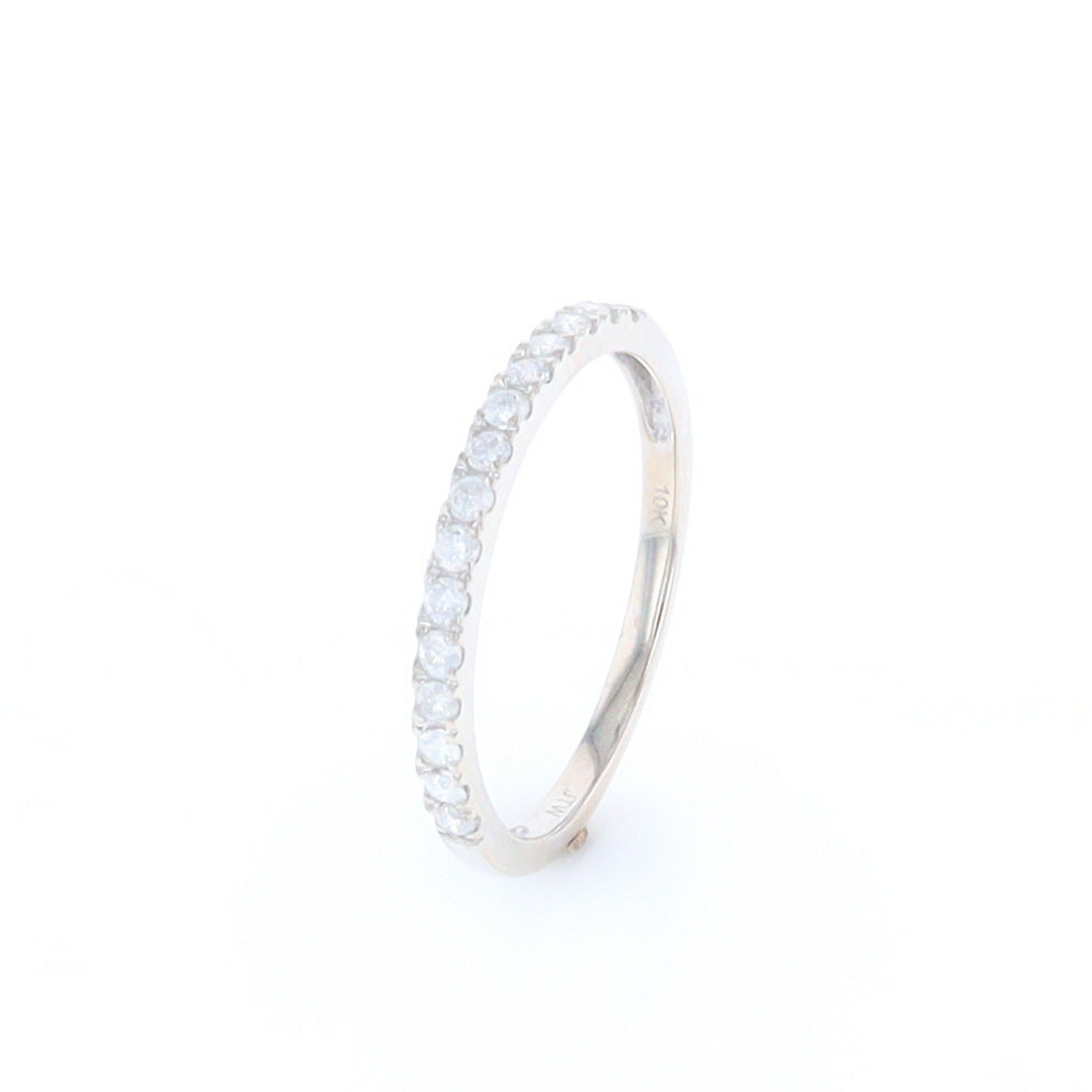 White Gold Diamond Wedding Band