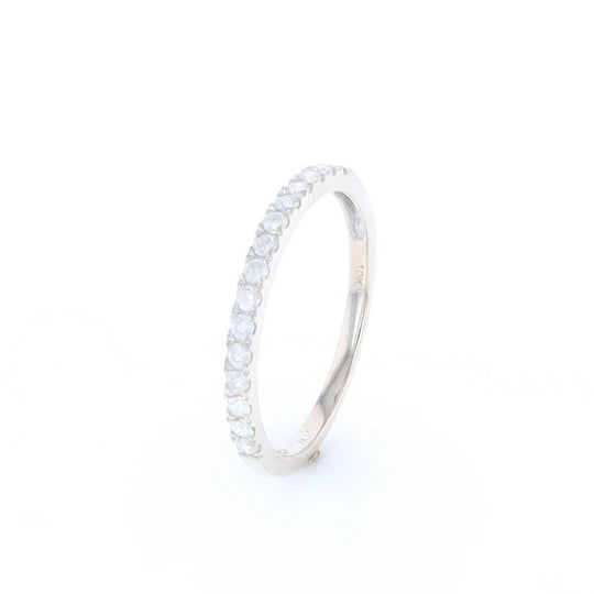 White Gold Diamond Wedding Band