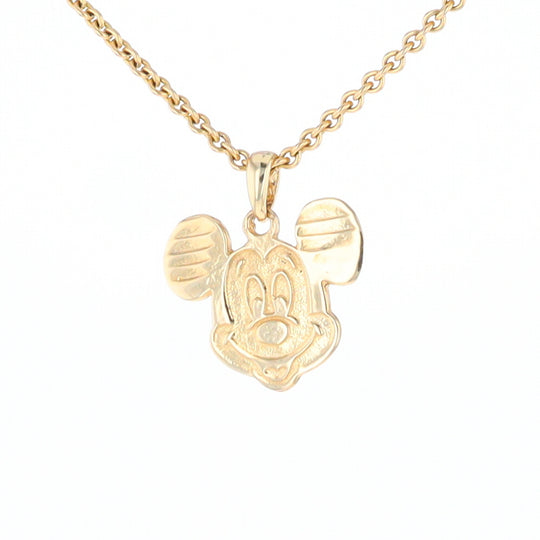 Gold Mickey Mouse Charm