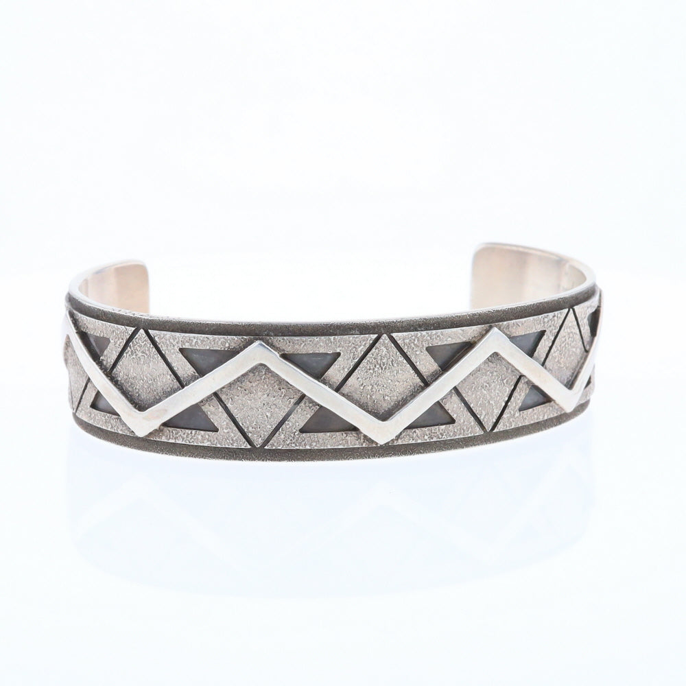 Native Zig Zag Cuff Bracelet