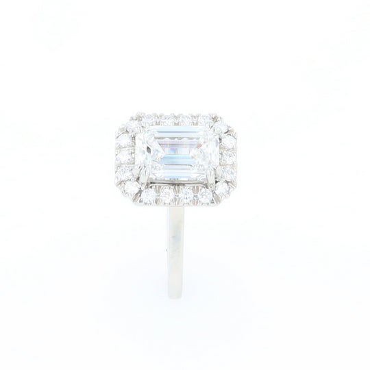 Emerald Cut Diamond Engagement Ring