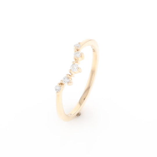 Yellow Gold Shadow Band