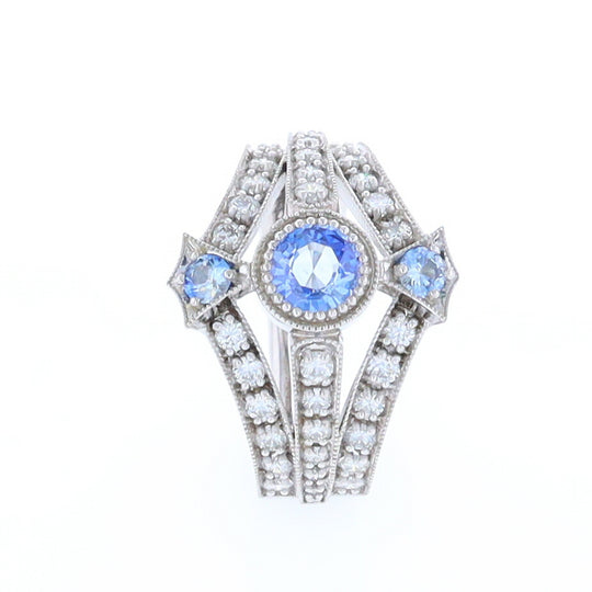 The Queen's Ring - Ceylon Sapphire