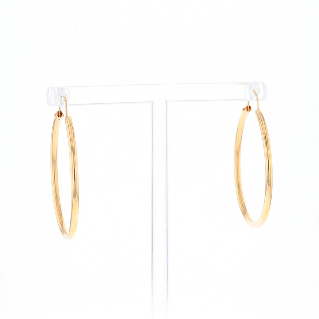 Gold Hoop Earrings