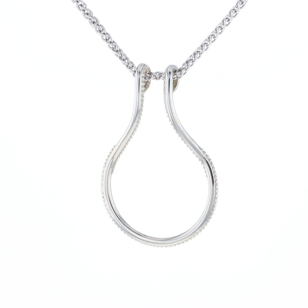 Milgrain Ring Holder Pendandt