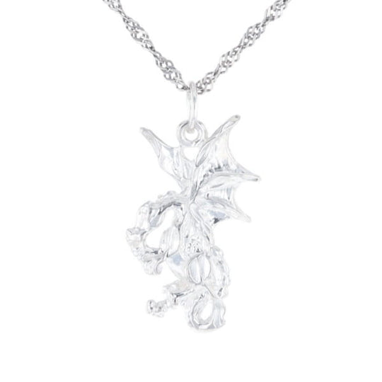 Silver Dragon Pendant