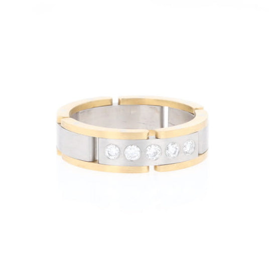 Moveable Men's 5 Diamond Ring
