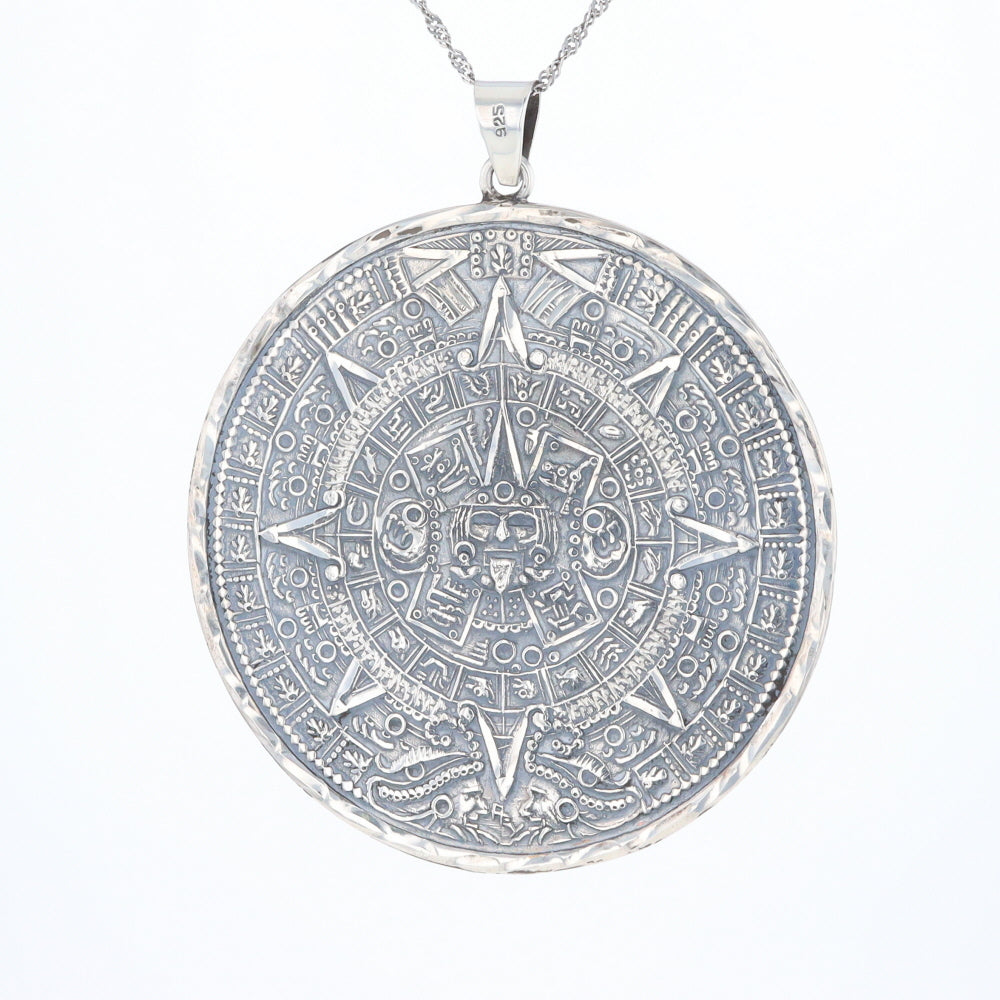 Mayan Calendar Pendant