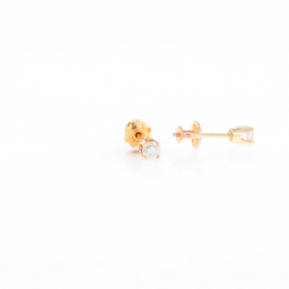 0.18ctw Diamond Screw Back Stud